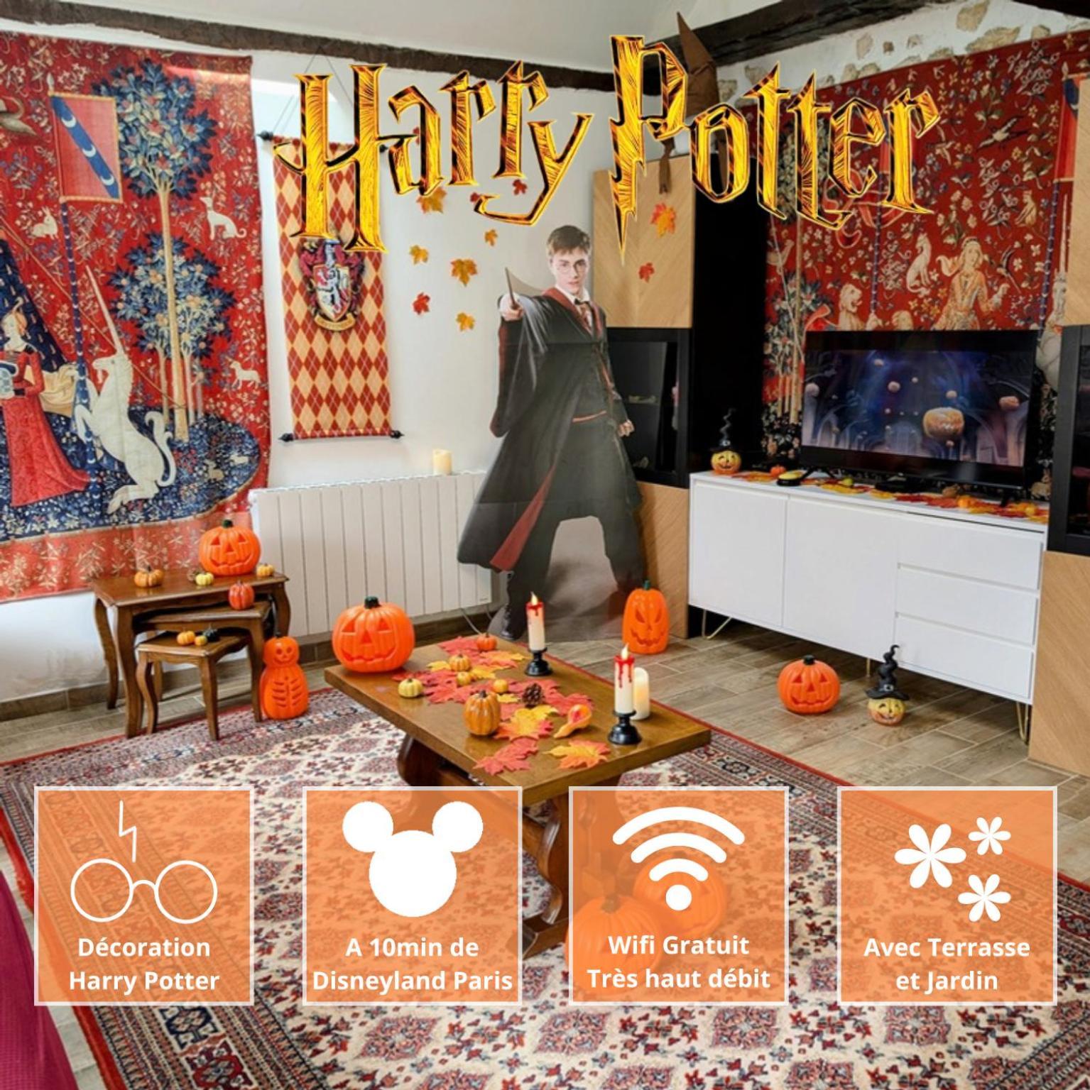La Demeure Des Maraudeurs -10Min Disney-Jardin & Bbq Villiers-sur-Morin Exterior foto